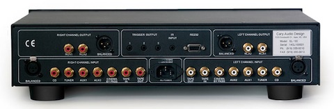 Cary Audio SL-100_rear